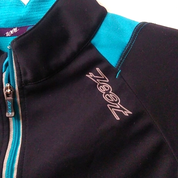 Zoot Sports Ultra WRKS Nano Thermocell Jacket, Black/Reef, M - Picture 4 of 14